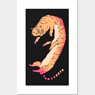 Long Tiger Posters and Art